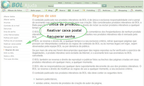 Reative seu e-mail BOL parado há mais de 90 dias - Notícias - BOL