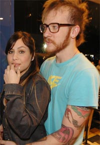 Pitty e Daniel Weskler