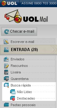 UOL Mail agora tem busca r�pida por mensagens n�o lidas e destacadas