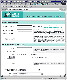 Como acessar e enviar e-mail do BOL 